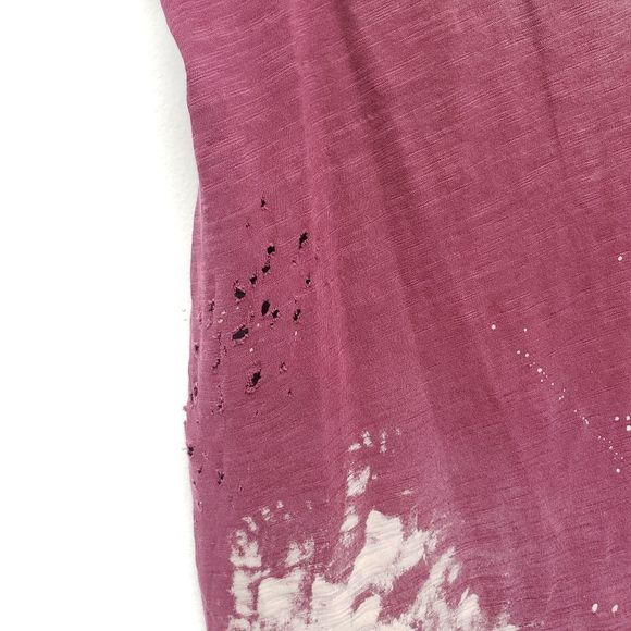 NSF Destroyed Bleached TShirt Size Extra Small - Picture 5 of 11